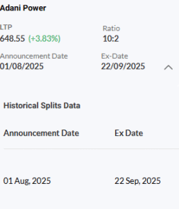 stock news for todays latest on 2025-2026 india adani power